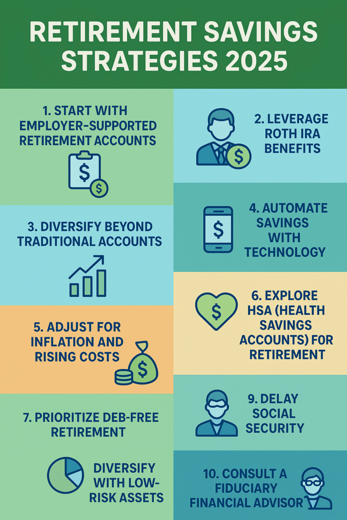 Retirement Savings Strategies 2025