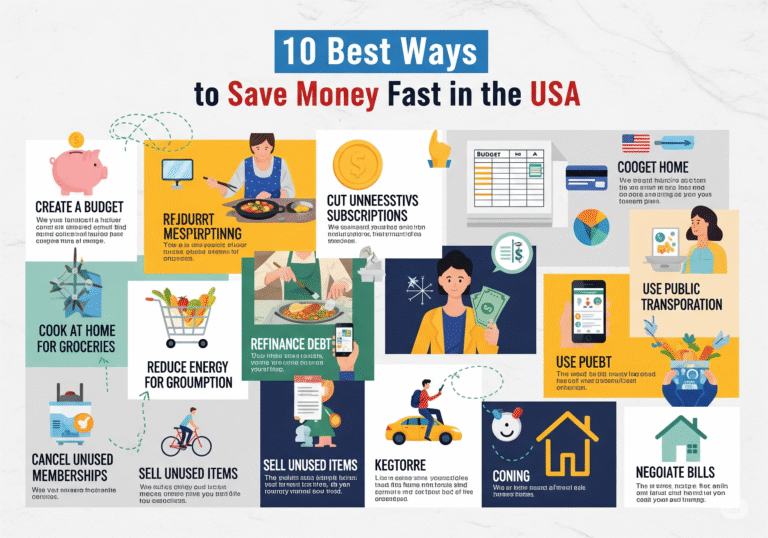 10 Best Ways to Save Money Fast in the USA