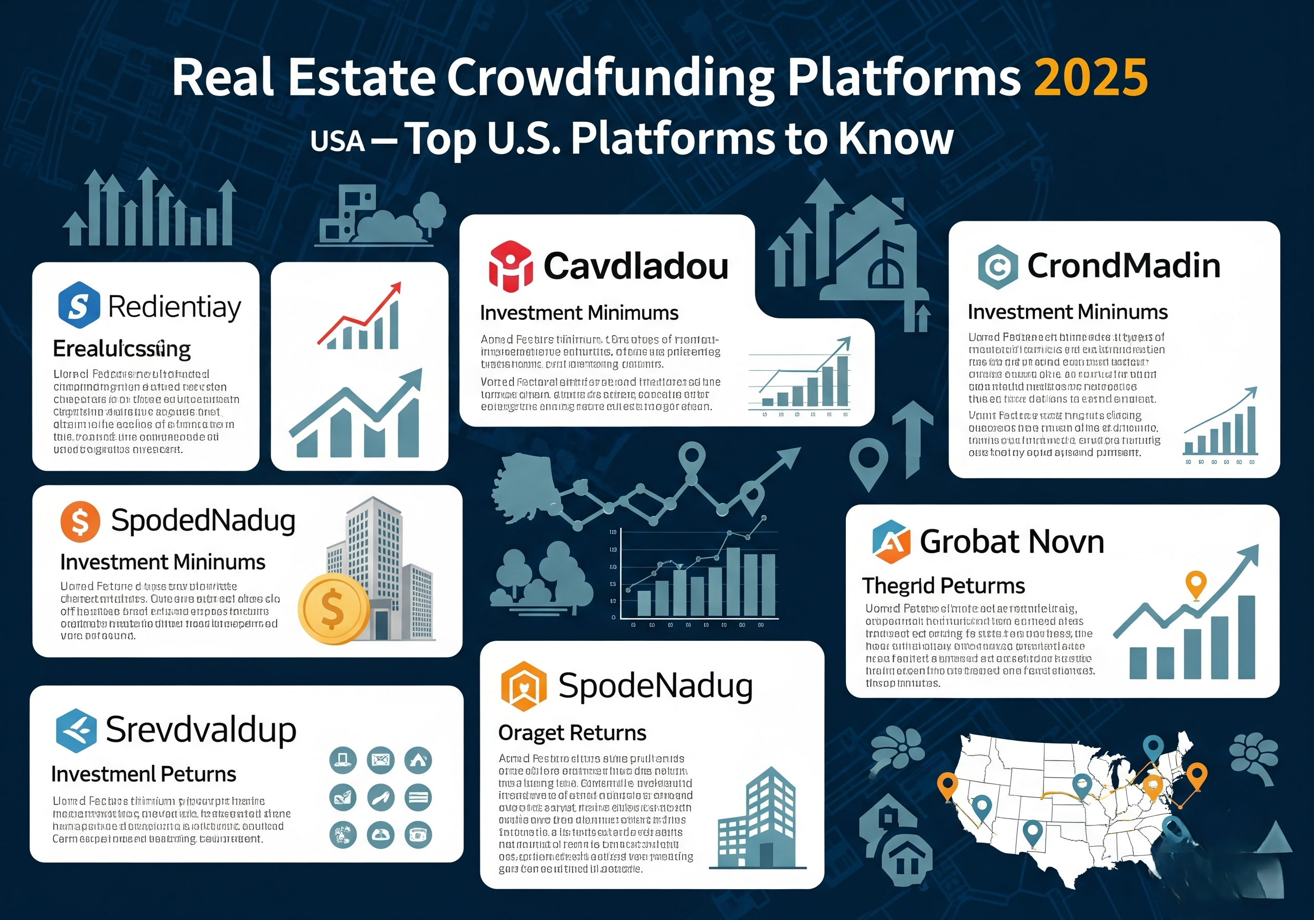 Real estate crowdfunding platforms 2025 USA