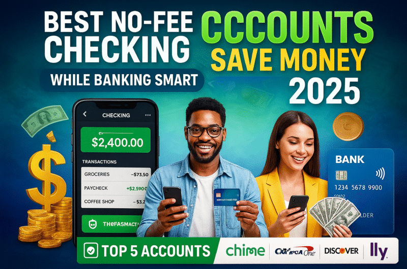 Best No-Fee Checking Accounts 2025