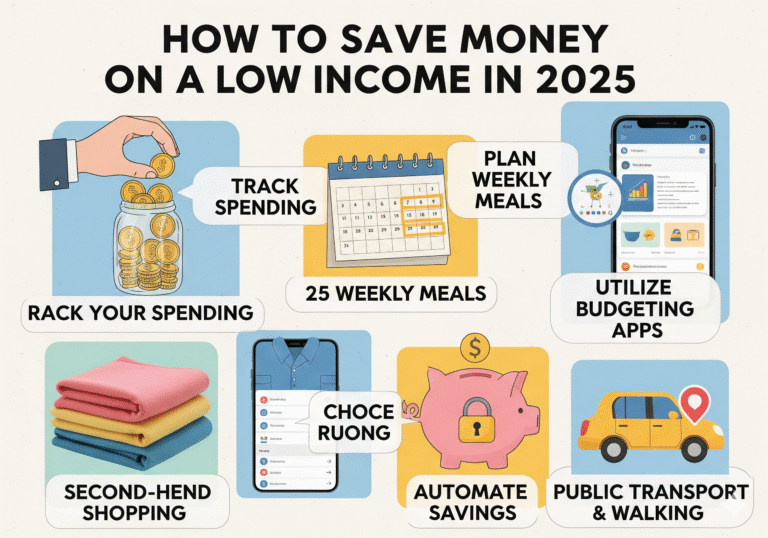 How to Save Money on a Low Income in 2025