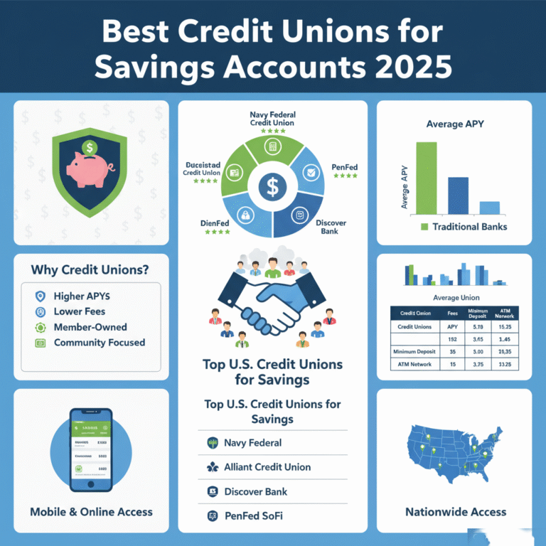 Best Credit Unions for Savings Accounts 2025
