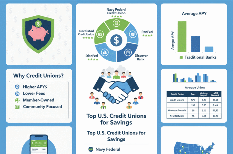 Best Credit Unions for Savings Accounts 2025