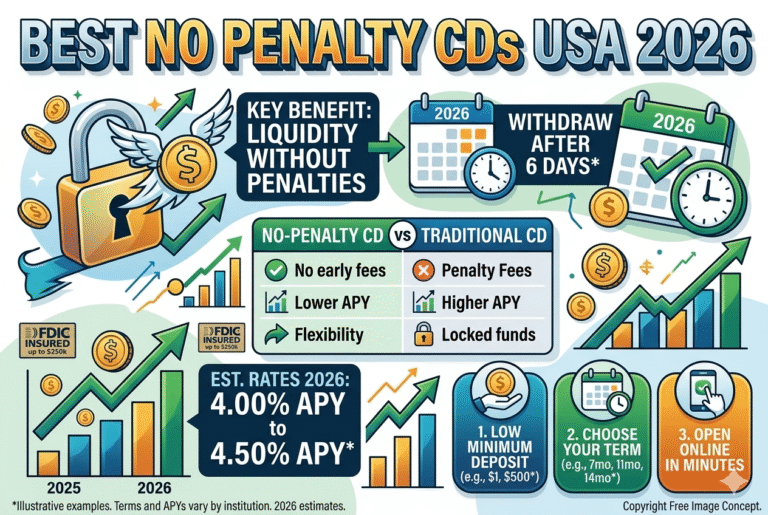 Best No Penalty CDs USA 2026